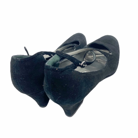 Prevata Italian Suede Mary Jane Wedge Sandal 8.5 - Picture 4 of 4